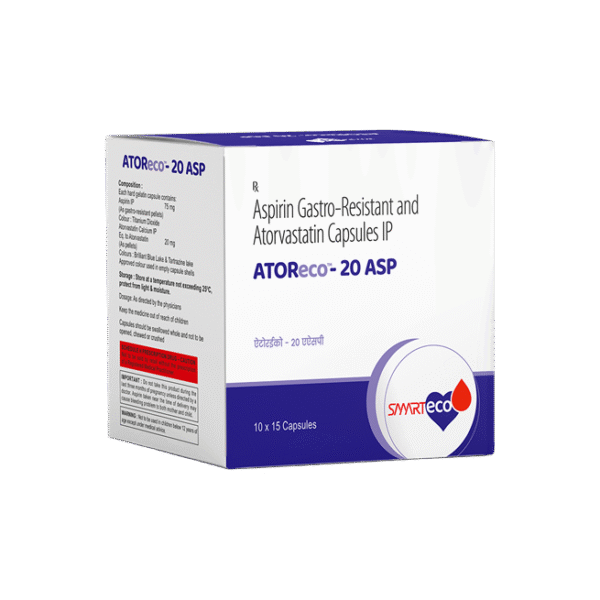 ATORECO 20 ASP CAP 15CAP