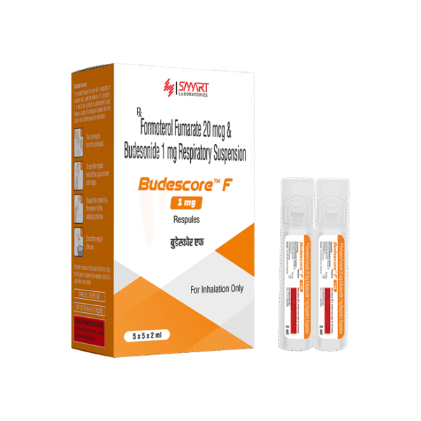 BUDESCORE F 1MG RESPULES 2ML