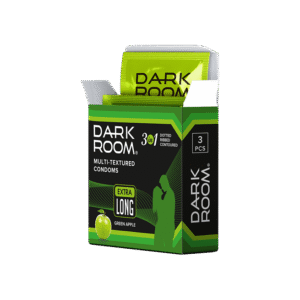 DARKROOM MULTI TEXTURE EXTRA LONG CONDOM 3 PC