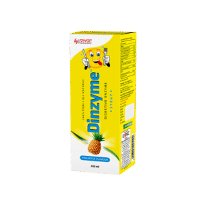 DINZYME SYRUP- PINEAPPLE FLAVOUR 200ML