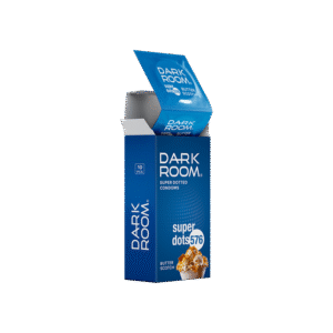 DARKROOM SUPER DOTTED CONDOM BUTTERSCOTCH 10 PC
