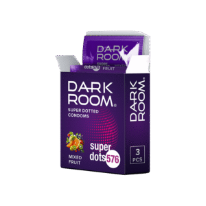 DARKROOM SUPER DOTTED CONDOM MIXED FRUIT 3 PC