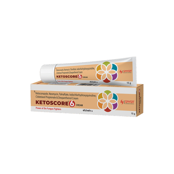 KETOSCORE 6 CREAM 15 GM