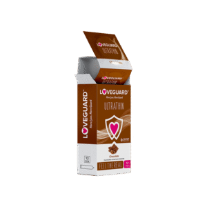 LOVEGUARD CHOCO ULTRATHIN CONDOM 12PC