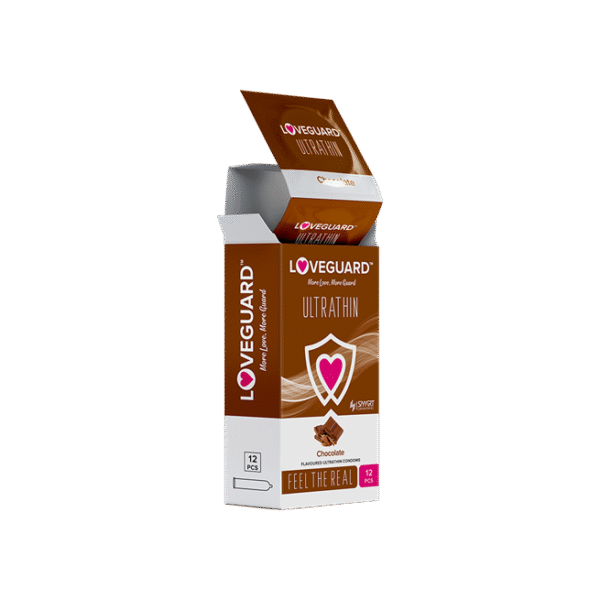 LOVEGUARD CHOCO ULTRATHIN CONDOM 12PC