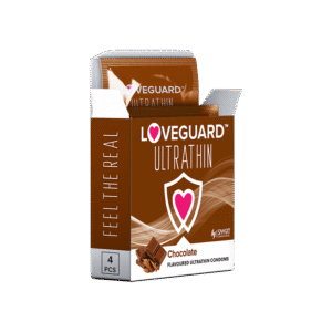 LOVEGUARD CHOCO ULTRATHIN CONDOM 4PC