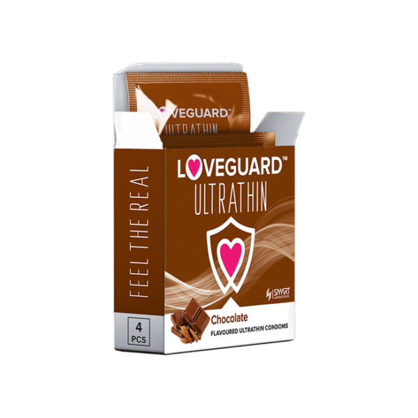 LOVEGUARD CHOCO ULTRATHIN CONDOM 4PC