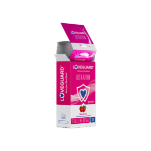 LOVEGUARD STRAW ULTRATHIN CONDOM 12PC