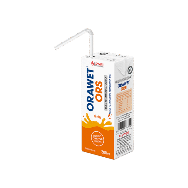 ORAWET ORS ORANGE (TETRAPACK) 200ML
