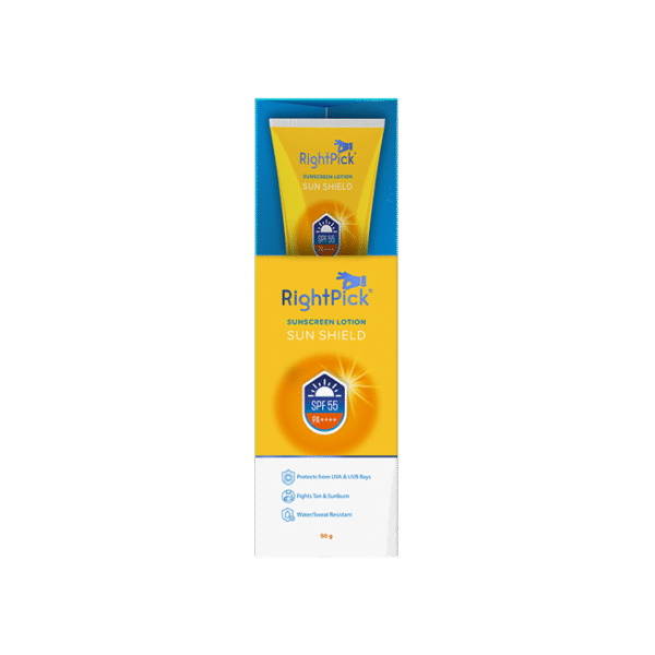RIGHTPICK SUNSCREEN LOTION 50 GM SPF 55
