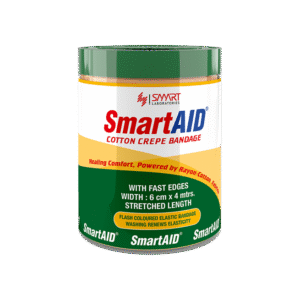 SMARTAID COTTON CREPE BANDAGE 6CM*4M