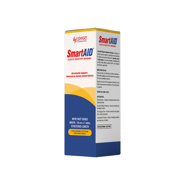 SMARTAID ELASTIC ADHESIVE BANDAGE 10CMX1M