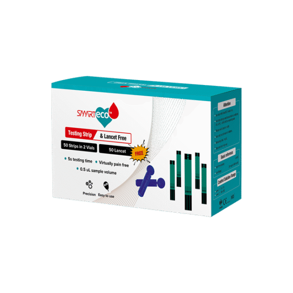 SMARTECO GLUCOSTRIPS 50PC